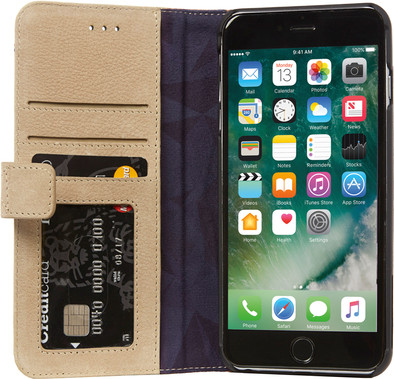 Decoded Leather Wallet Case Apple iPhone 7 Plus/8 Plus Beige is nooit meer leverbaar