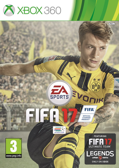 FIFA 17 Xbox 360 is nooit meer leverbaar