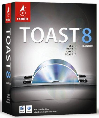 Roxio Toast 8 Titanium Mac UK/FR is nooit meer leverbaar