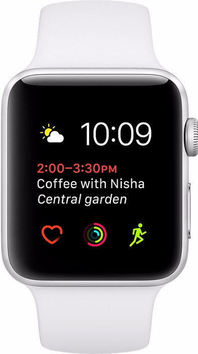 Apple Watch Series 2 42mm Silver Aluminum/White Sport Band is no longer available