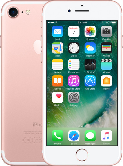 Apple iPhone 7 256GB Rose Gold is nooit meer leverbaar