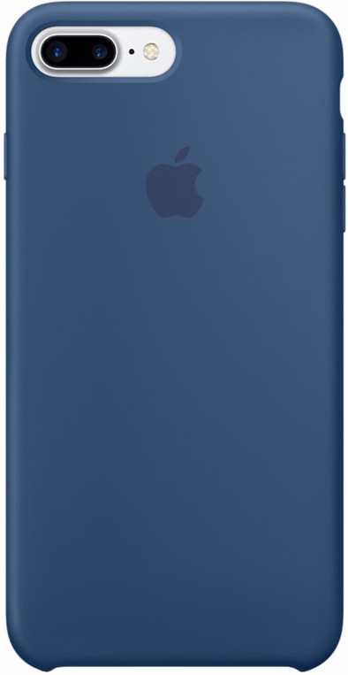 Apple iPhone 7 Plus Silicone Case Blauw is nooit meer leverbaar