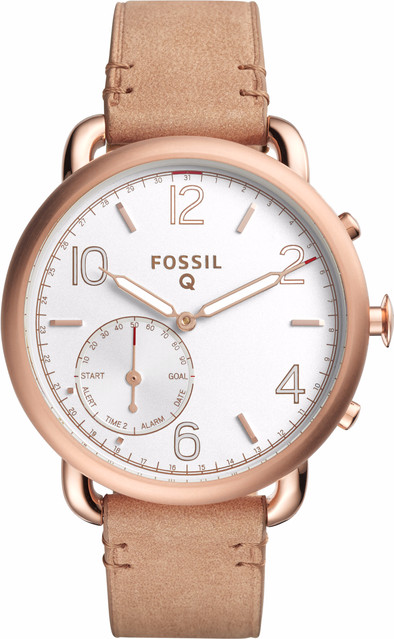 Le produit Fossil Q Tailor Hybrid Cuir Rose/Brun clair ne sera plus jamais disponible