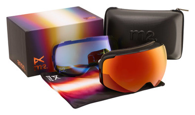 Anon M2 Black + Red Solex &amp; Blue Lagoon Lenzen is nooit meer leverbaar