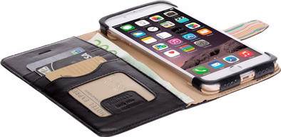 Krusell Sigtuna Wallet Case Apple iPhone 7 Plus/8 Plus Zwart is nooit meer leverbaar
