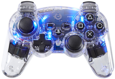 Bigben Draadloze Controller Transparant PS3 Blauw is nooit meer leverbaar