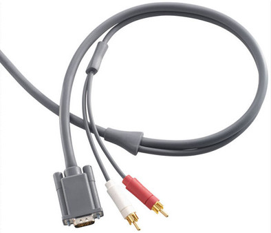 Microsoft Xbox 360 VGA HD AV-kabel is nooit meer leverbaar