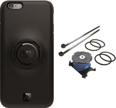 QuadLock Motor/E-bike/Racefiets/Fietshouder Kit Apple iPhone 7 Plus is nooit meer leverbaar