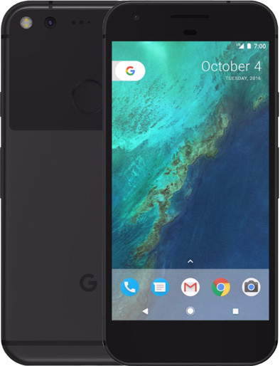 Google Pixel XL 32 GB Zwart is nooit meer leverbaar