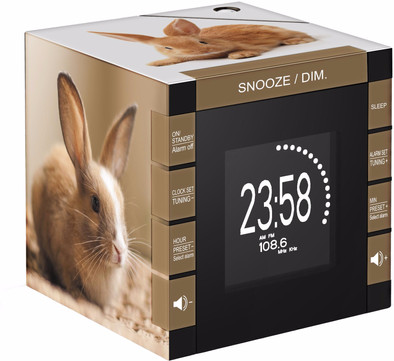 Bigben Kubus Projectie Konijn Bruin is nooit meer leverbaar