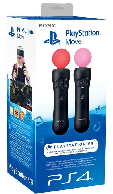 Sony PlayStation Move Controller Set PS4 is nooit meer leverbaar