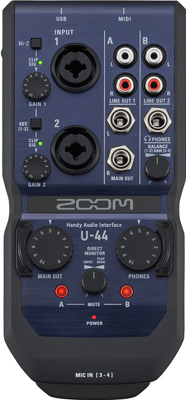 Zoom U-44 is nooit meer leverbaar
