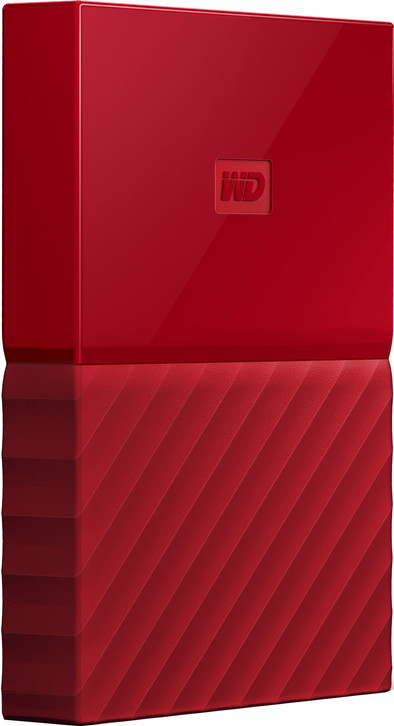 WD My Passport 1 TB Rood is nooit meer leverbaar
