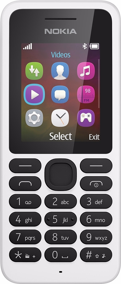 Nokia 130 Wit is nooit meer leverbaar