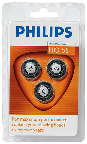 Philips Scheerkoppen HQ55/40 Super Reflex is nooit meer leverbaar