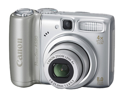 Canon PowerShot A580 is nooit meer leverbaar