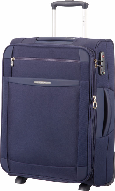 Samsonite Dynamo Expandable Upright 55 cm Navy Blue is nooit meer leverbaar