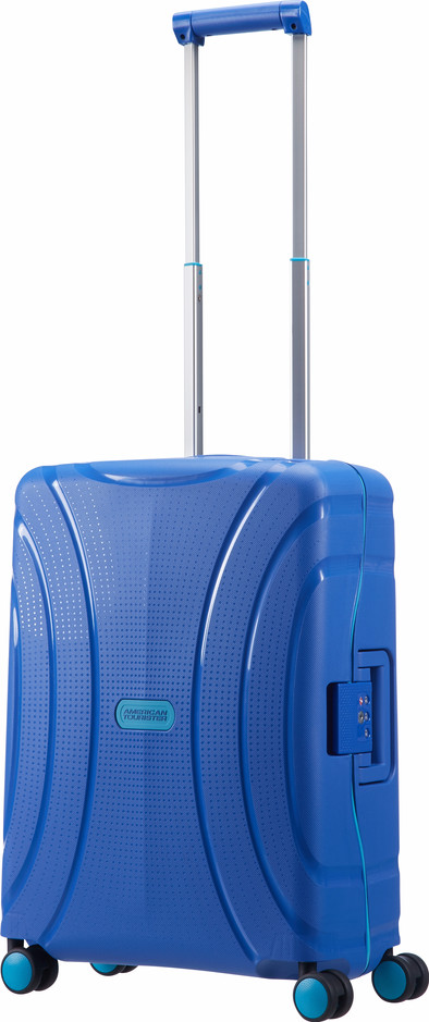 American Tourister Lock 'N' Roll Spinner 55cm Skydriver Blue is nooit meer leverbaar