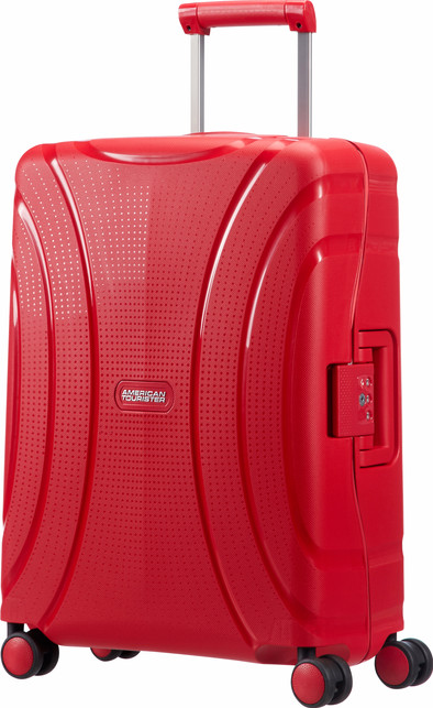 American Tourister Lock 'N' Roll Spinner 55cm Formula Red is nooit meer leverbaar