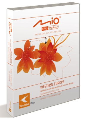 MioMap V3 Software PDA + Maps of Europe SD Card 1 GB is nooit meer leverbaar