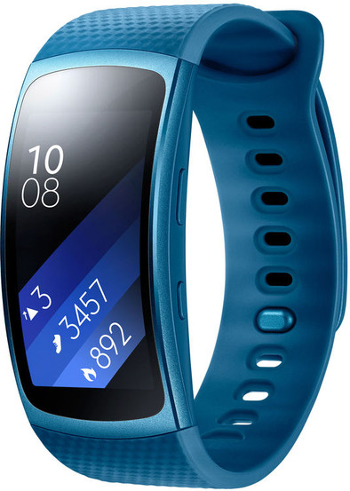 Samsung Gear Fit2 Blue - L is nooit meer leverbaar
