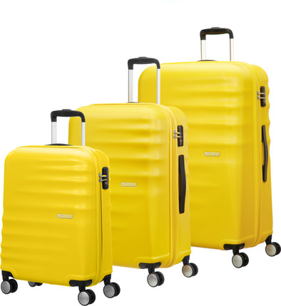 Le produit American Tourister WaveBreaker Set A 3 Pièces Sunny Yellow ne sera plus jamais disponible