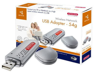 Sitecom Wireless Network USB Adapter 54g WL-168 is nooit meer leverbaar