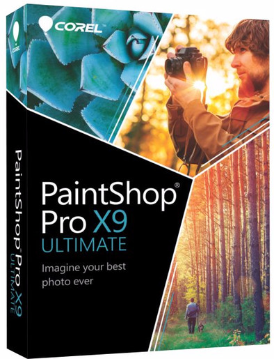 Corel PaintShop Pro X9 Ultimate / Meertalig is nooit meer leverbaar