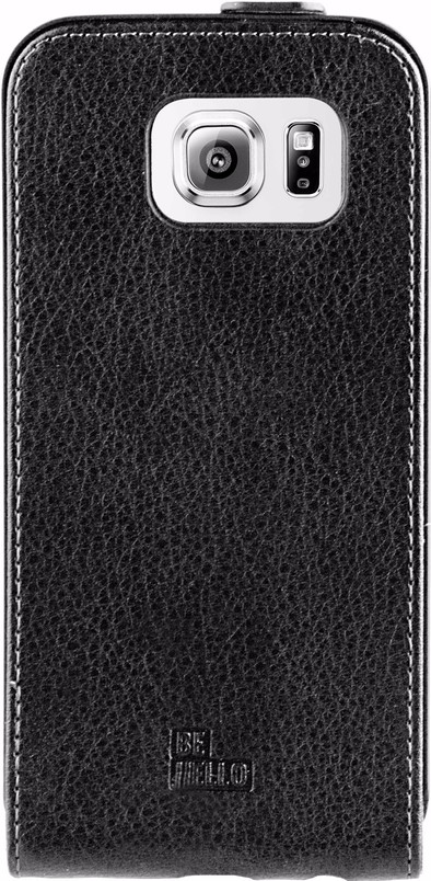 BeHello Flip Case Samsung Galaxy S6 Zwart is nooit meer leverbaar