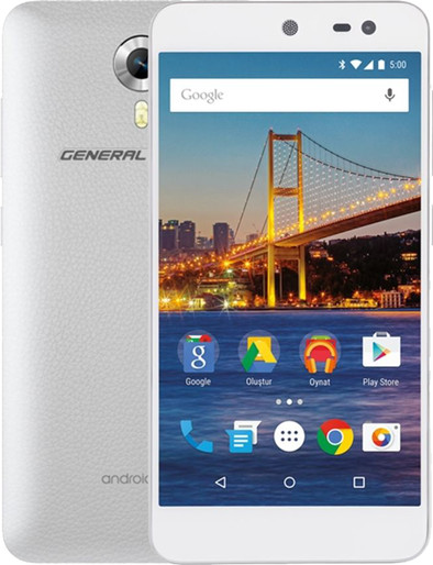 General Mobile Android One 4G Wit is nooit meer leverbaar