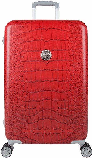 SUITSUIT Diamond Crocodile Spinner 66cm Red is nooit meer leverbaar