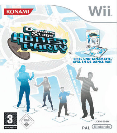Dancing Stage Hottest Party Wii + Dance Mat is nooit meer leverbaar