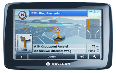 Navigon 2110 MAX Europa TMC is nooit meer leverbaar