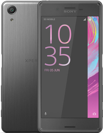 Sony Xperia X Performance Zwart is nooit meer leverbaar
