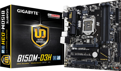 Gigabyte GA-B150M-D3H is nooit meer leverbaar