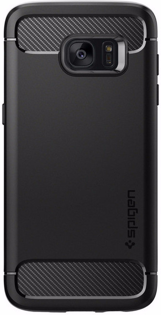 Spigen Rugged Armor Samsung Galaxy S7 Edge Zwart is nooit meer leverbaar