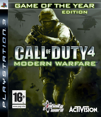 Call of Duty 4: Game of the Year PS3 is nooit meer leverbaar