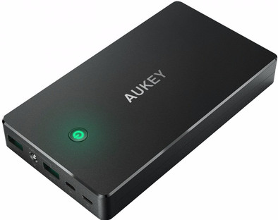 Aukey PB-N36 Quick Charge Powerbank 20.000 mAh Zwart is nooit meer leverbaar