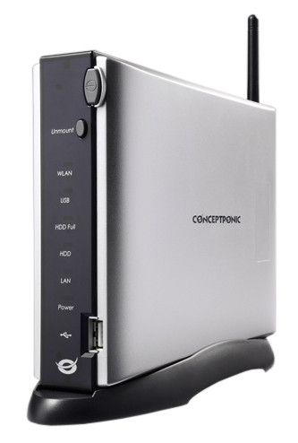 Conceptronic Grab'n'Go Wireless NAS Casing is nooit meer leverbaar