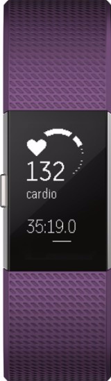 Fitbit Charge 2 Plum/Silver - L is no longer available