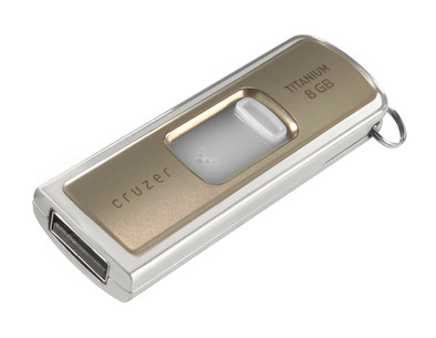 Sandisk Cruzer Titanium U3 8 GB + ReadyBoost USB-stick is nooit meer leverbaar