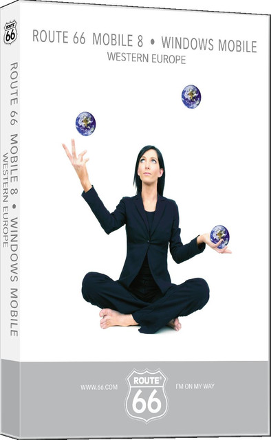 Route 66 Mobile 8 Windows Mobile Europa Software is nooit meer leverbaar