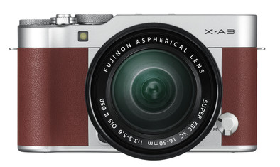 Fujifilm X-A3 Bruin + 16-50mm II EE is nooit meer leverbaar
