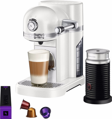 KitchenAid Nespresso en Aeroccino 5KES0503 Wit is nooit meer leverbaar