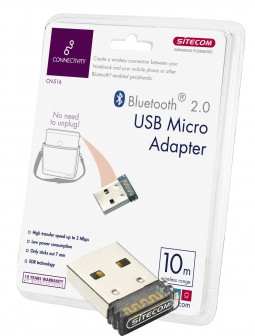Sitecom Micro Bluetooth USB 2.0 Adapter (10m) CN-516 is nooit meer leverbaar