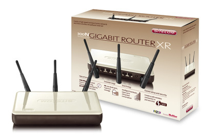 Sitecom Wireless N Router 300N XR Gigabit WL-306 is nooit meer leverbaar