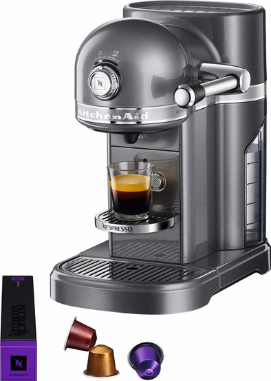 KitchenAid Nespresso 5KES0503 Tingrijs is nooit meer leverbaar