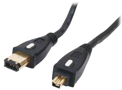 HQ FireWire Cable 4pins - 6pins verguld 5m is nooit meer leverbaar