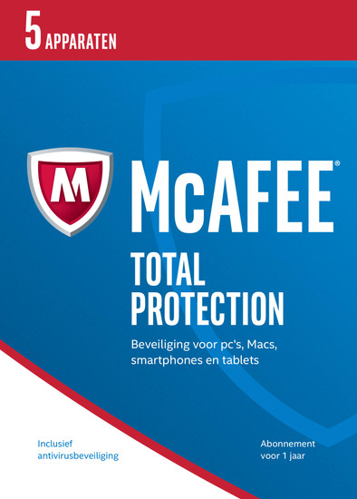 McAfee Total Protection 2017 1-year subscription / 5 devices is no longer available