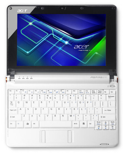 Acer Aspire One A150-Bw Wit 160 GB is nooit meer leverbaar